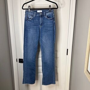 Classic Blue Straight Leg Women's Jeans